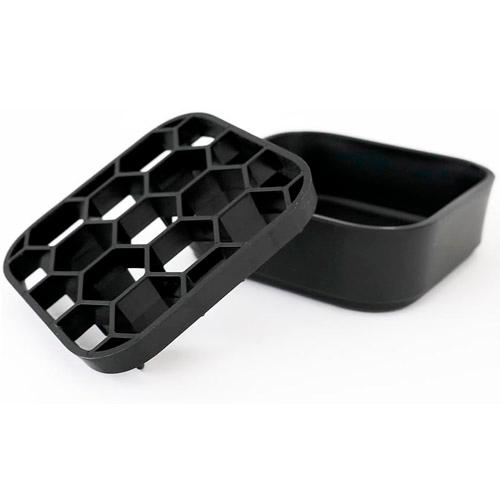 鉢皿　日本ポリ プレステラプレート 120型 2個組【2個まで宅急便コンパクト】　受け皿　受皿 角皿...