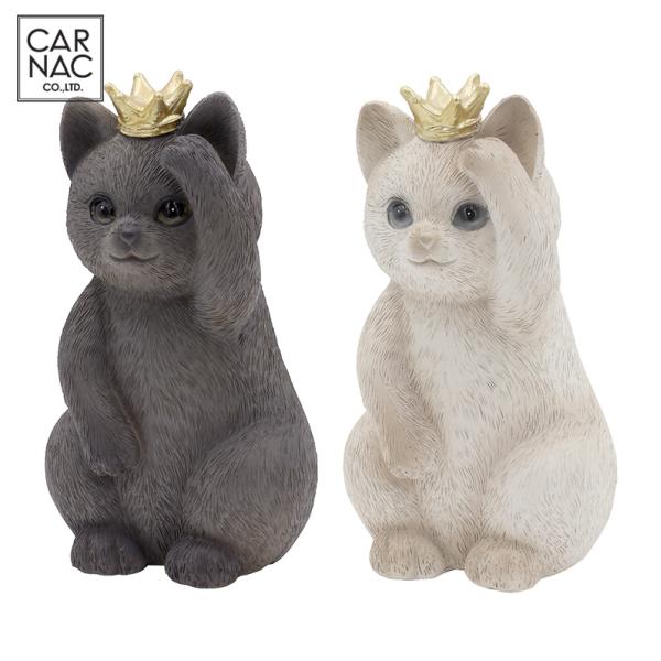 カルナック HG05BK レジンアニマルキャット E BK レジンオブジェ かわいい