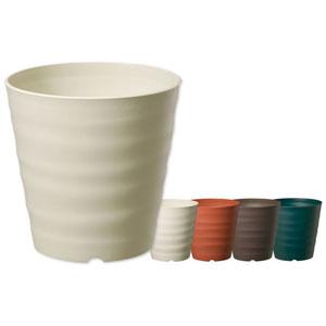 大和プラスチック販売 フレグラーポット 36型 素焼風 スタイリッシュ ガーデニング 鉢