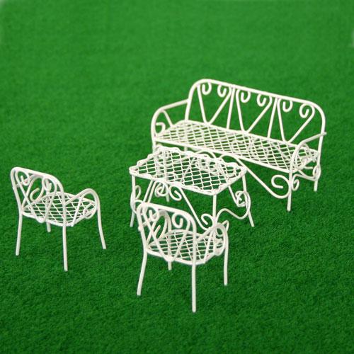 ジオラマ オーナメント ミニチュア 置物 オブジェ 雑貨 多肉植物 箱庭【リトルガーデン ガーデンベ...