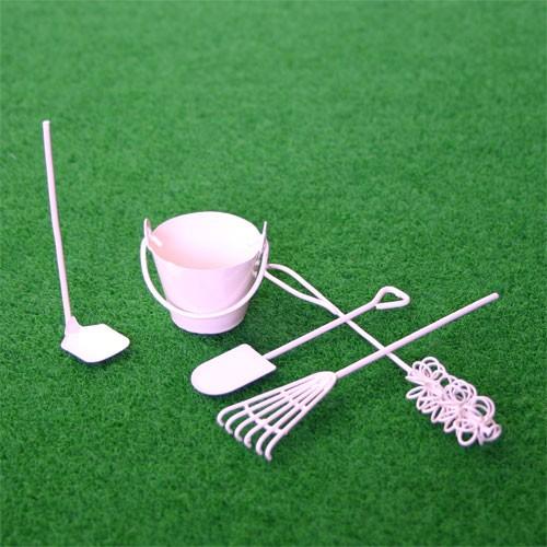 ジオラマ オーナメント ミニチュア 置物 オブジェ 雑貨 多肉植物 箱庭【リトルガーデン ガーデンツ...