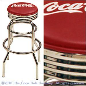 【送料無料】ハイスツール（コカ・コーラ）<BR>Coke High-Stool(Coca-Cola)｜lealea