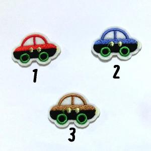 #14 全7種 車 自動車 乗り物 ワッペン ...の詳細画像1