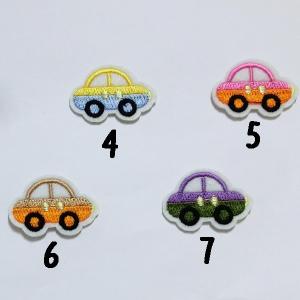 #14 全7種 車 自動車 乗り物 ワッペン ...の詳細画像2