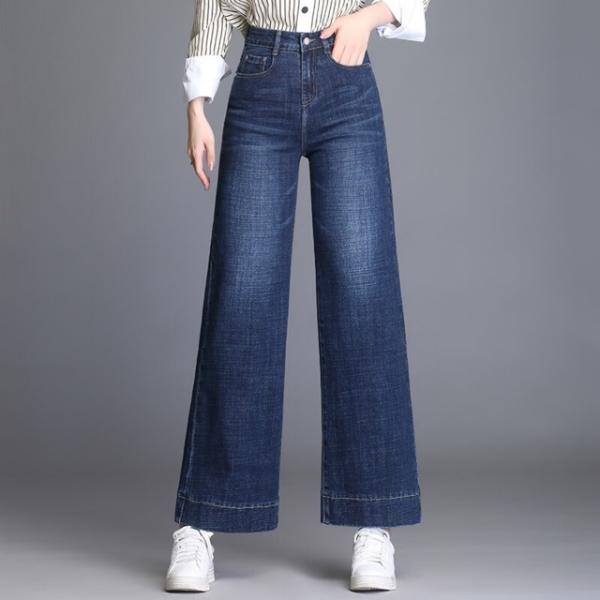 デニムパンツ レディース デニムパンツ ワイド デニム ストレート ストレートデニム レディース ボ...
