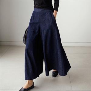 デニムパンツ レディース デニムパンツ ワイド...の詳細画像3