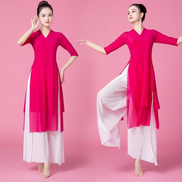 ダンス衣装 レディース セットアップ ダンス 衣装 上下セット 古典ダンス衣装 ステージ衣装 女性 ...