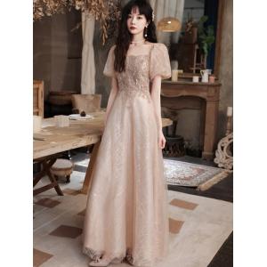パーティードレス 結婚式 お呼ばれドレス ロング ミモレ丈 ウェディングドレス カラードレス 花嫁 大きいサイズ 3L 4L 小さいサイズ 2WAY オフショルダー