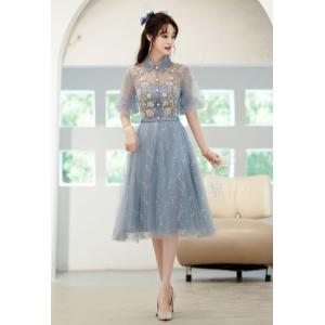 パーティードレス 結婚式 お呼ばれドレス 大きいサイズ 3L 4L 5L 6L