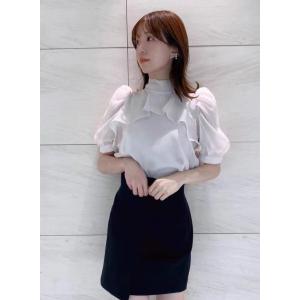 シャツ ブラウス トップス レディース 長袖 Vネック カジュアル 大人