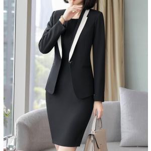 ワンピーススーツ セットアップ シック 襟あり 大きいサイズ