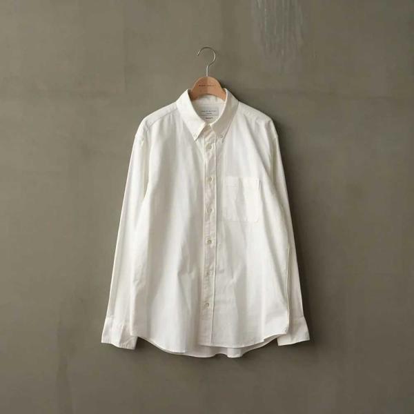 マニュアルアルファベット MANUAL ALPHABET スーピマオックスボタンダウンシャツ メンズ...