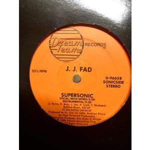 【使用感】SUPER SONIC スーパー・ソニック J.J.FAD LP盤 12インチ レコード ジャケット 洋楽 0-96658（管理Ｉ番号384）｜leapnetshop