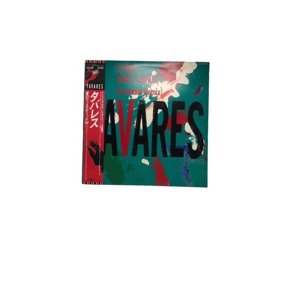 【使用感】TAVARES タバレス 愛のディスコティック &apos;88 LP盤 レコード S12-168 ...