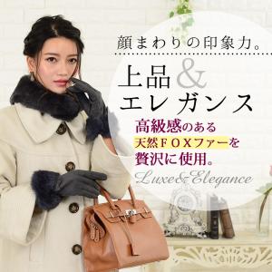 ファーマフラー レディース フォックス ファー 母の日