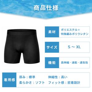 水着インナー サーフィン インナーパンツ スイ...の詳細画像4