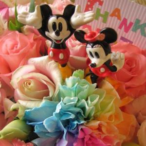 ディズニー 花 フラワーギフト ミッキー&ミニーが可愛いっフ...