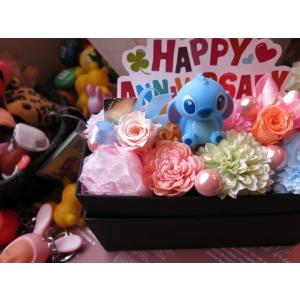 母の日 プリザーブドフラワー入り 花 誕生日プ...の詳細画像1