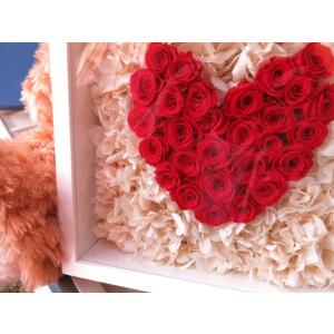 プリザーブドフラワー 誕生日プレゼント ダッフ...の詳細画像2