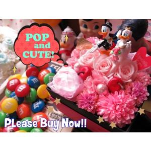 結婚祝い ディズニー フラワーギフト ボックス...の詳細画像3