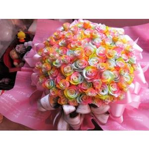 プリザーブドフラワー 花束風 プロポーズ 彼女...の詳細画像1