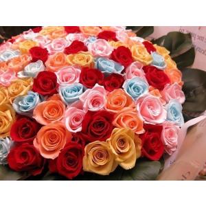 プリザーブドフラワー 花束 プロポーズ カラフ...の詳細画像1
