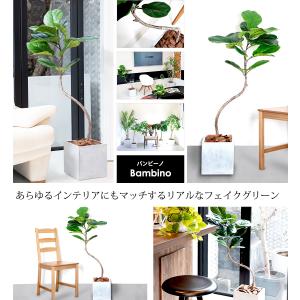 フィカス バンビーノ 150cm フェイクグリ...の詳細画像3