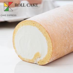 ホワイトロールケーキ 6.5×8.5×16cm バースデーケーキ 誕生日ケーキ｜lecadeaukotobuki
