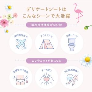 デリケートゾーン シート フェムケア 匂い 保...の詳細画像5