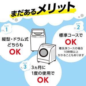 激落ちくん 泡立つ 洗濯槽 クリーナー 粉末 ...の詳細画像5