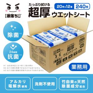 激落ちくん ウェットシート 20枚入×12個 ...の詳細画像1