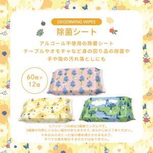 ムーミン ノンアルコール 除菌シート 60枚×...の詳細画像2