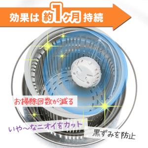 排水口 ヌメ落ちくん 2個入 ヌメリ 取り 掃...の詳細画像2