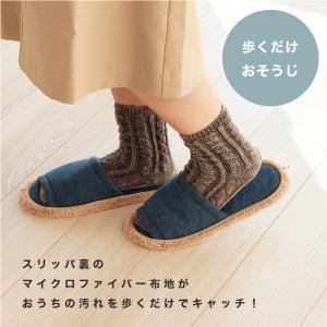 スリッパ モップ お掃除 激落ちくん Mサイズ...の詳細画像3