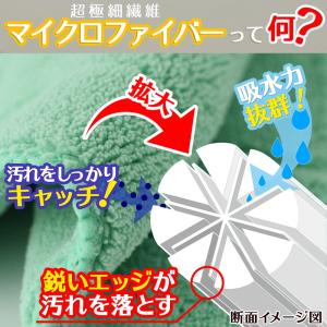 クロス 「マイクロファイバー ぞうきん」 2枚...の詳細画像1