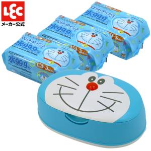 ケースとウエットティシュ80枚×10個のセット ドラえもん