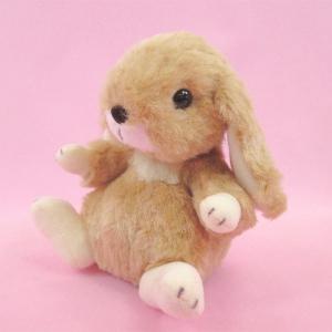 うさぎのぬいぐるみ ロップイヤーウサギ ベージュ S 日本製 誕生日