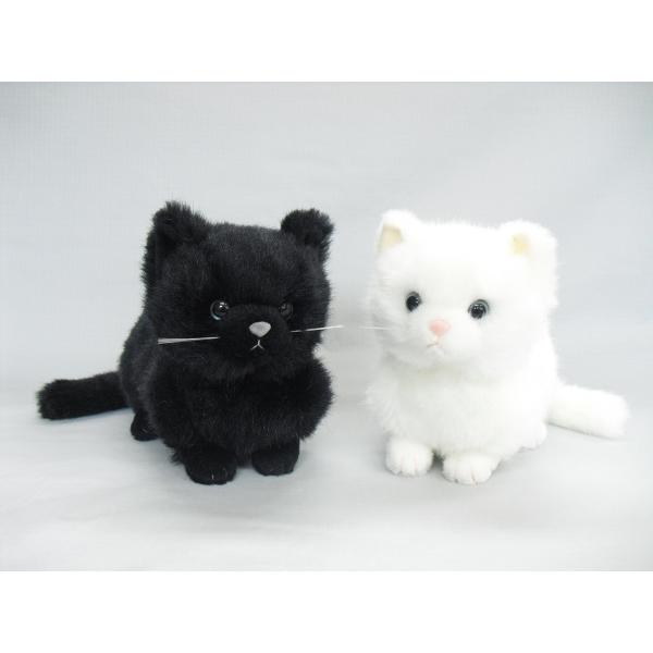 ぬいぐるみ 猫 マンチカン 黒猫 白猫 日本製 手触りふわふわ プレゼント ギフト 誕生日 女の子