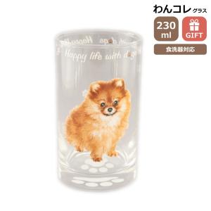グラス タンブラー(トイプードル)犬 ガラスのコップ 日本製