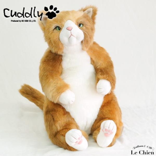 ぬいぐるみ 猫 わさ美Wasabe Cuddly(カドリー）こだわりの日本製ぬいぐるみ(猫のぬいぐる...