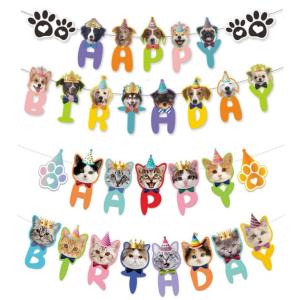 お誕生日ガーランド 誕生日 飾り お祝い 飾り付け 全4色 おしゃれ 装飾
