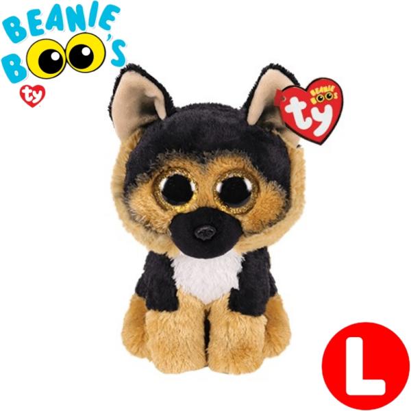 TY ぬいぐるみ 犬 ビーニーブーズ スピリット Lサイズ ジャーマンシェパード Beanie Bo...