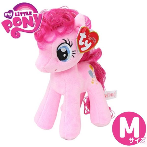 マイリトルポニー ぬいぐるみ ピンキーパイ Mサイズ 18cm My Little Pony ty ...