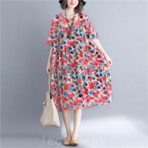 水玉 ワンピース カラフルの商品一覧 通販 Yahoo ショッピング