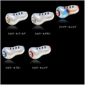 リブレ LIVRE カスタムハンドルノブ フィーノプラス(fino+) 美品 fino+ フィーノプラス 2個 ブラックIP シルバー Livre リブレ