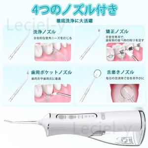 <限定ノズル無料GET>口腔洗浄器...の詳細画像5