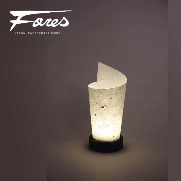 岐阜提灯発祥の地美濃で一貫生産　LS-40 LED コードレス ミニスタンドライト 楮粕入紙 巻き破...