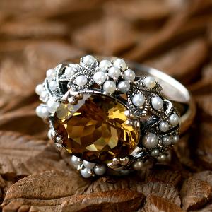 碌山 ホワイトトパーズ リング RP 502R0526-WTF : ルコリエYahoo!店