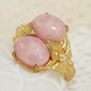 BVLGARI（ブルガリ） ドッピオ バチェラート ハート リング K18YG