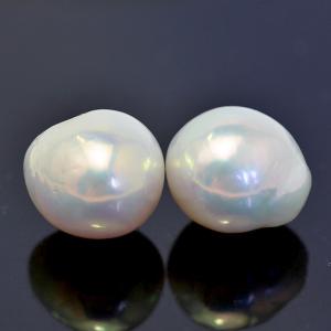 12mmバロックパール ピアス イヤリング K...の詳細画像2